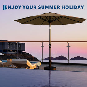 Garvee waterproof UV-protected canopy withstands sun and rain outdoors