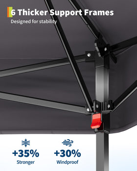 GarveeLife easy setup shows tool-free assembly in minutes
