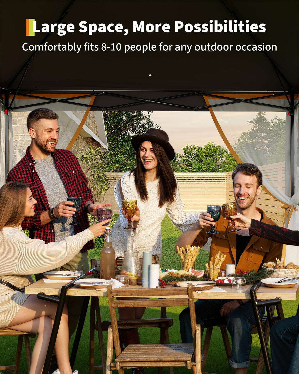 GarveeLife ground stakes secure anchoring on diverse surfaces