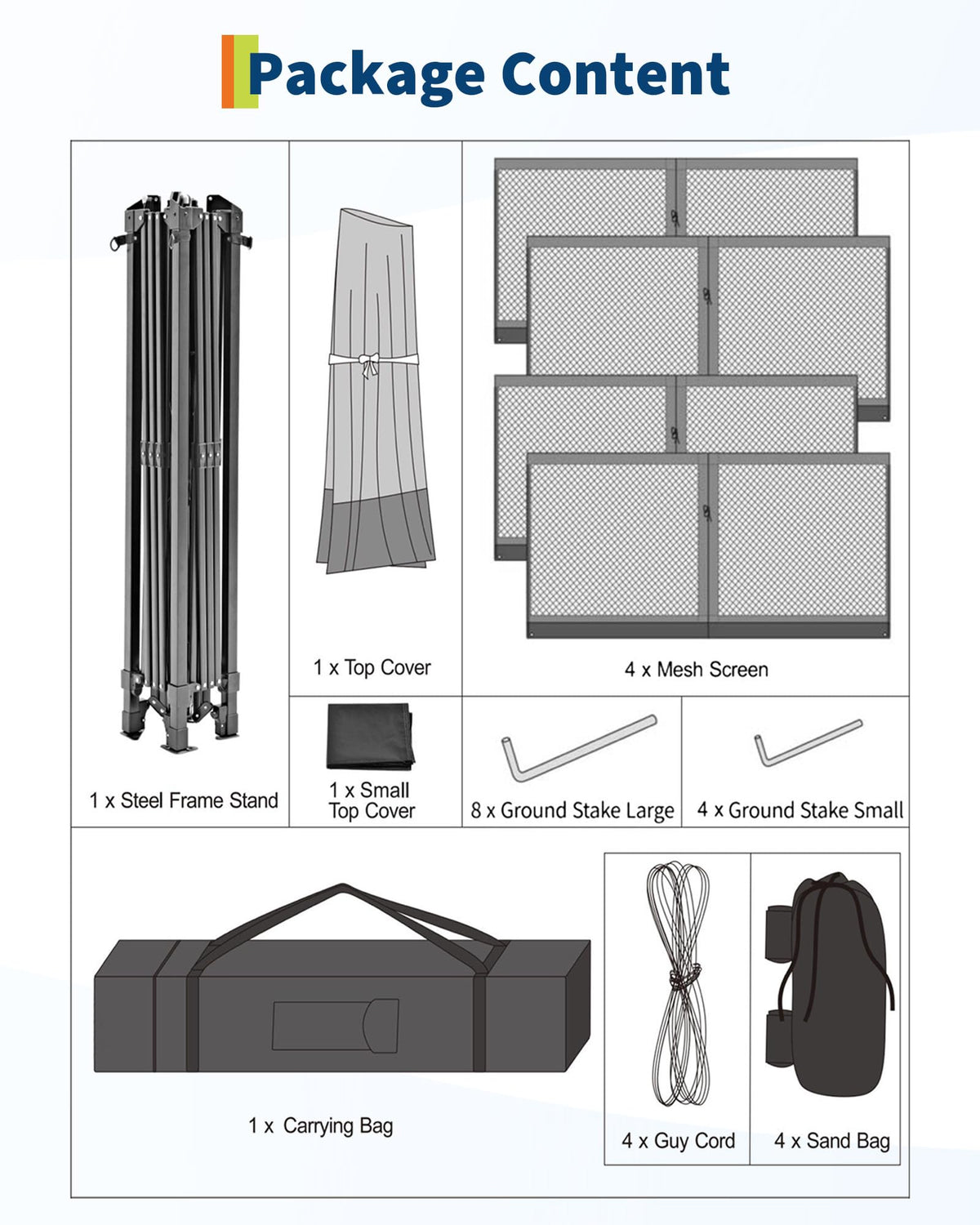 GarveeLife packaging includes everything needed for quick setup