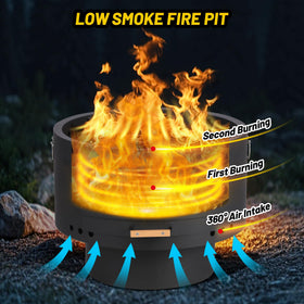 GarveeLife 304 stainless steel body resists rust and heat.