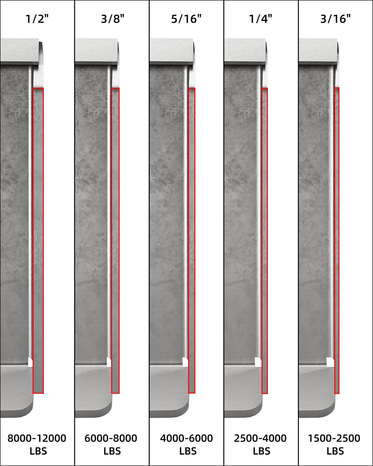 GarveeLife easy-install weld or bolt design simplifies attachment setup