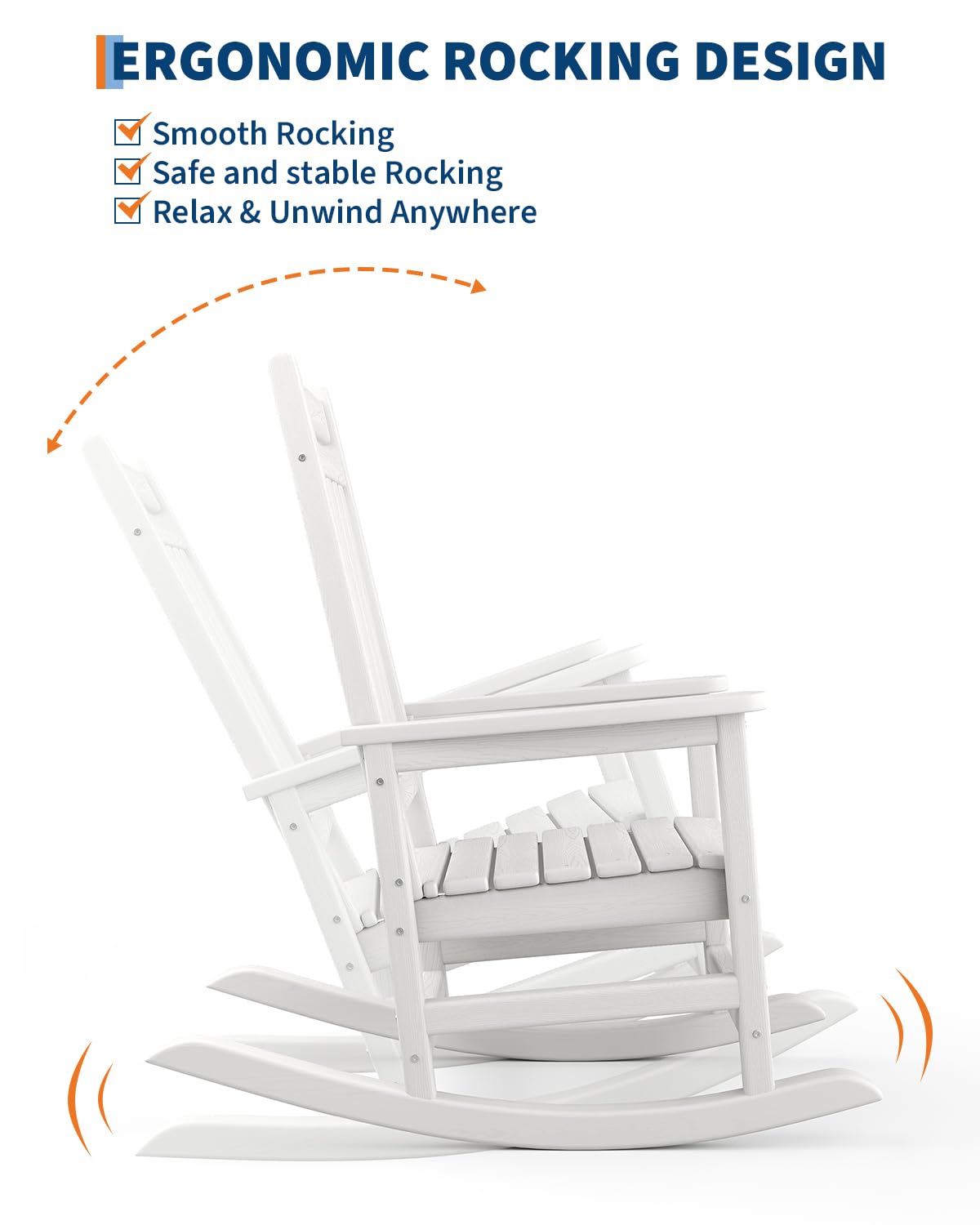 GarveeLife all-weather HDPE furniture resists moisture and fading for year-round use