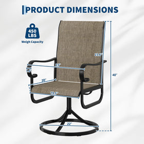 GarveeLife breathable fabric stays comfortable in sunlit seating