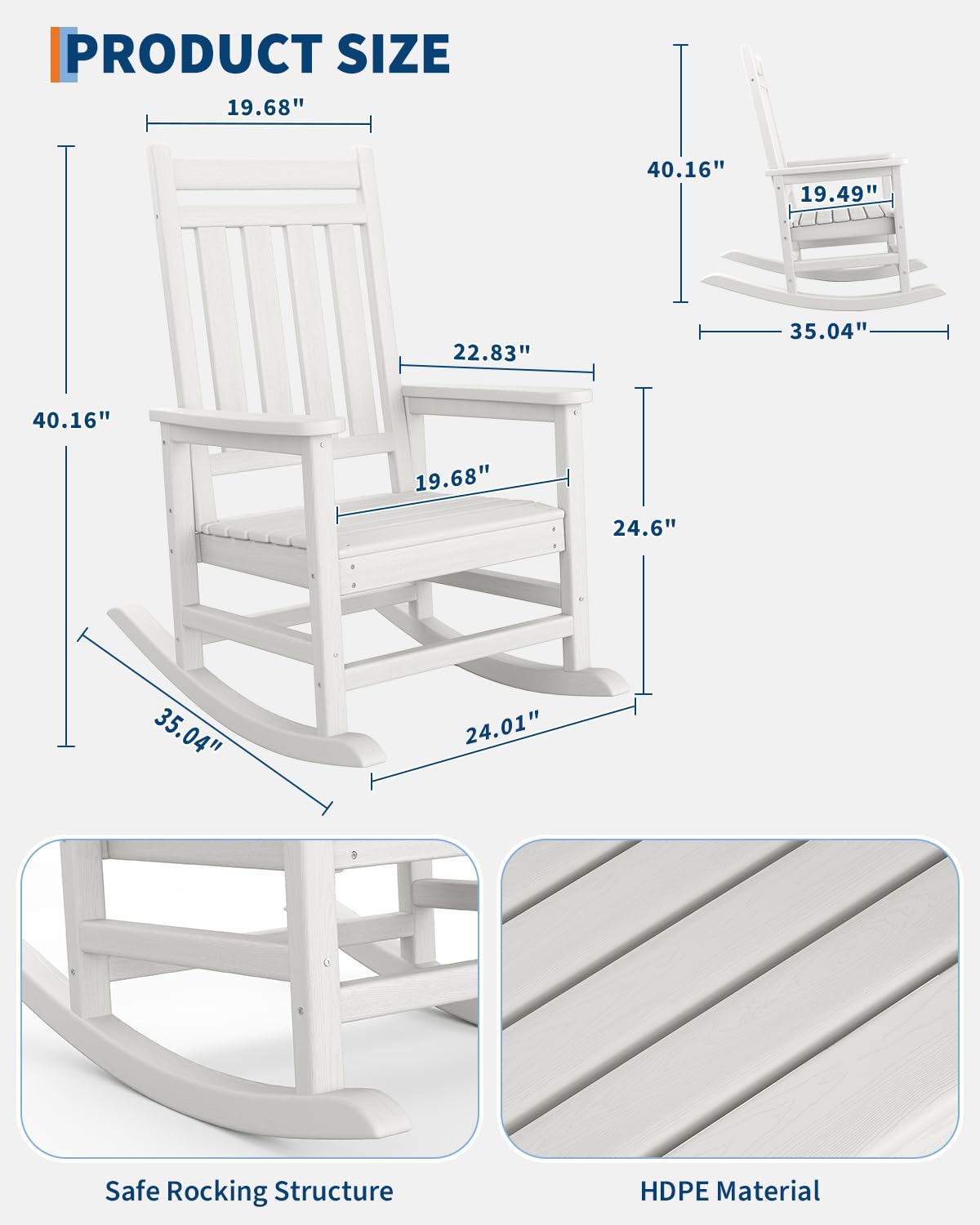 GarveeLife poly lumber requires minimal maintenance compared to wood