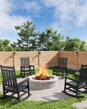 GarveeLife modern finish blends with yard and garden décor.