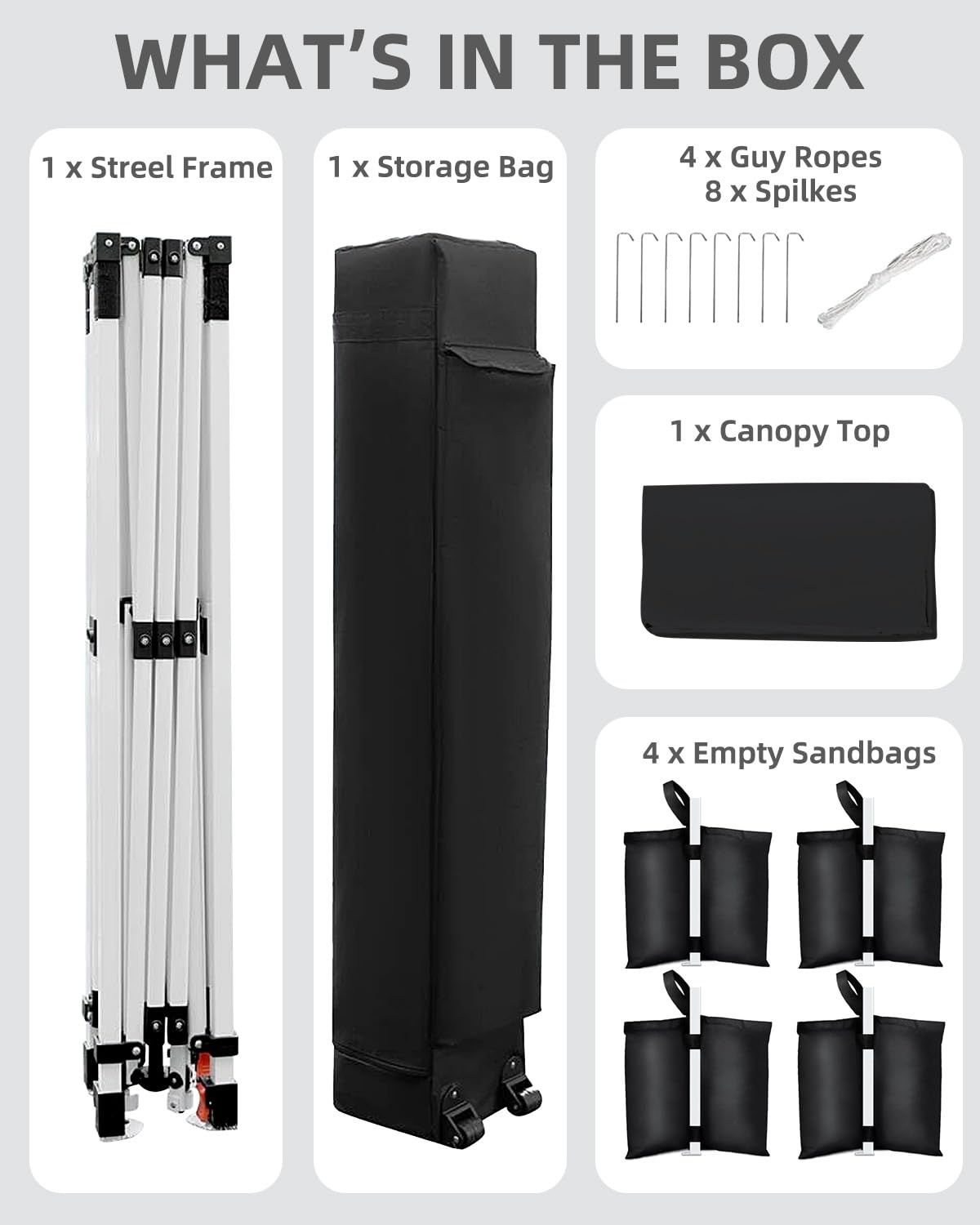 GarveeLife storage wheel-bag simplifies packing and rolling after events