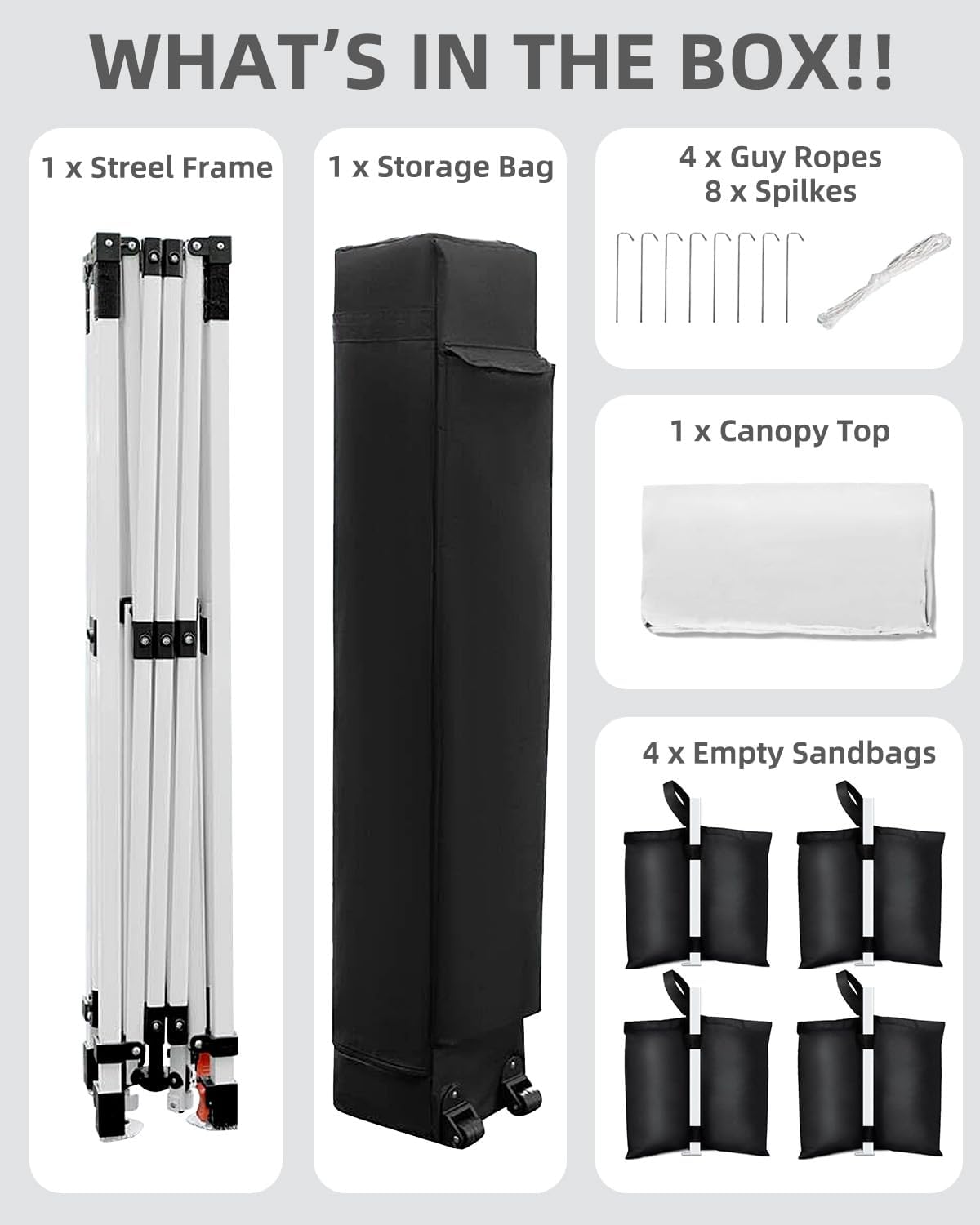 GarveeLife storage wheel-bag simplifies packing and transport.