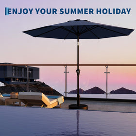 GarveeLife outdoor umbrella complements garden and market setups with style.