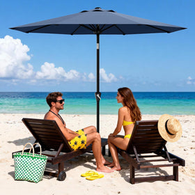 GarveeLife sturdy iron frame enhances stability on windy days.