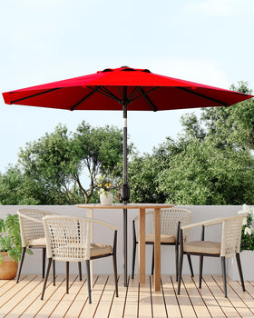 GarveeLife umbrella crank operation simplifies opening and closing