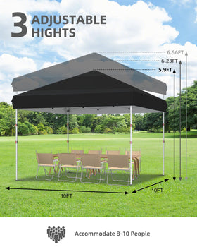 GarveeLife canopy provides up to 98% UV protection for sunny days