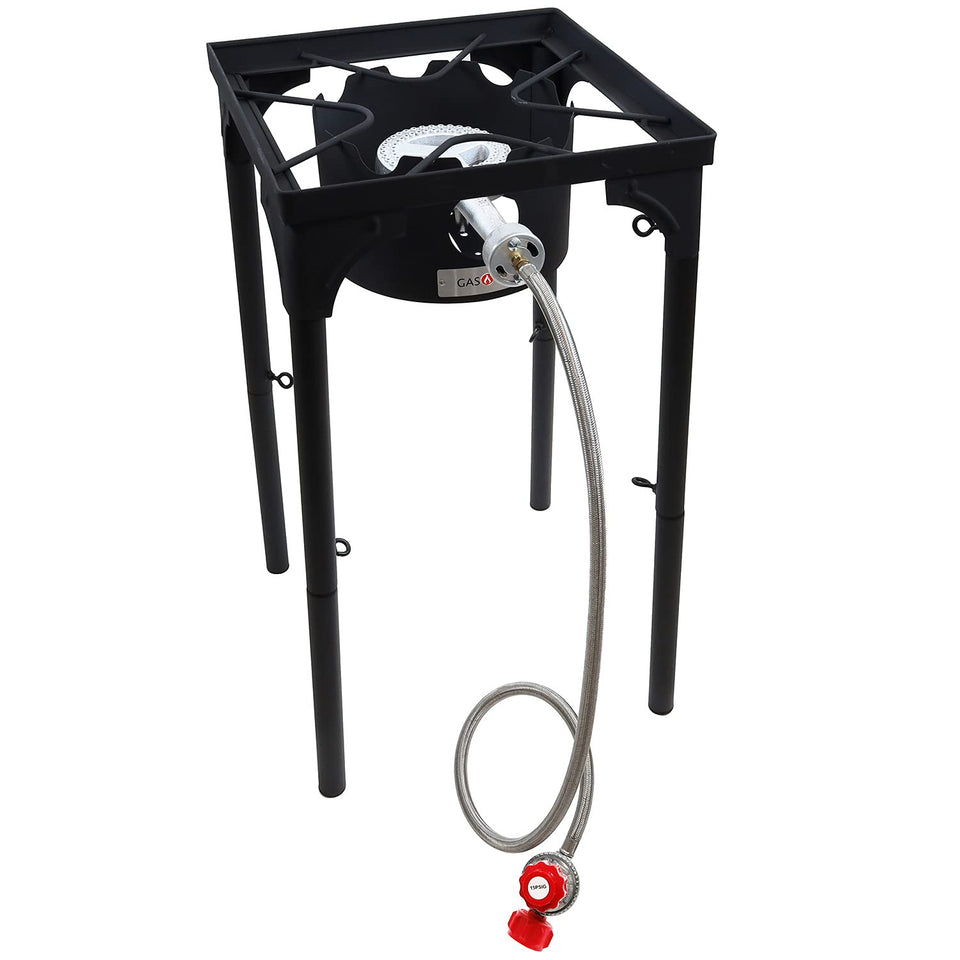 Gas One B-3000H-15 burner top view for efficient outdoor cooking.