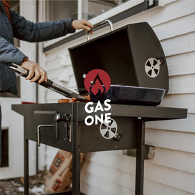 Gas One CGS-24A ventilation system with vents promotes even heat and airflow.