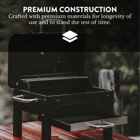 Gas One compact outdoor grill ready for backyard cooking, camping, and picnics.