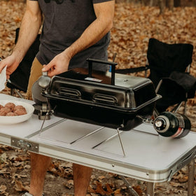 Gas One GPT-25 durable metal construction withstands rugged outdoor use.