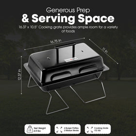 Gas One GPT-25 quick assembly to start grilling in minutes.