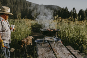 Gas One lightweight, compact design enables easy transport to gatherings.