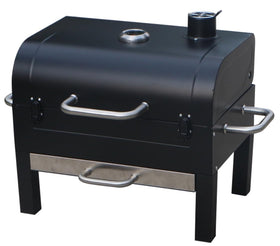 Gas One portable tabletop grill 18-inch for easy backyard grilling on the go.