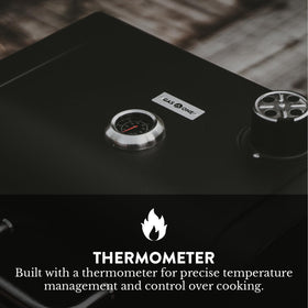 Gas One ventilated damper for temperature control and even heat distribution.