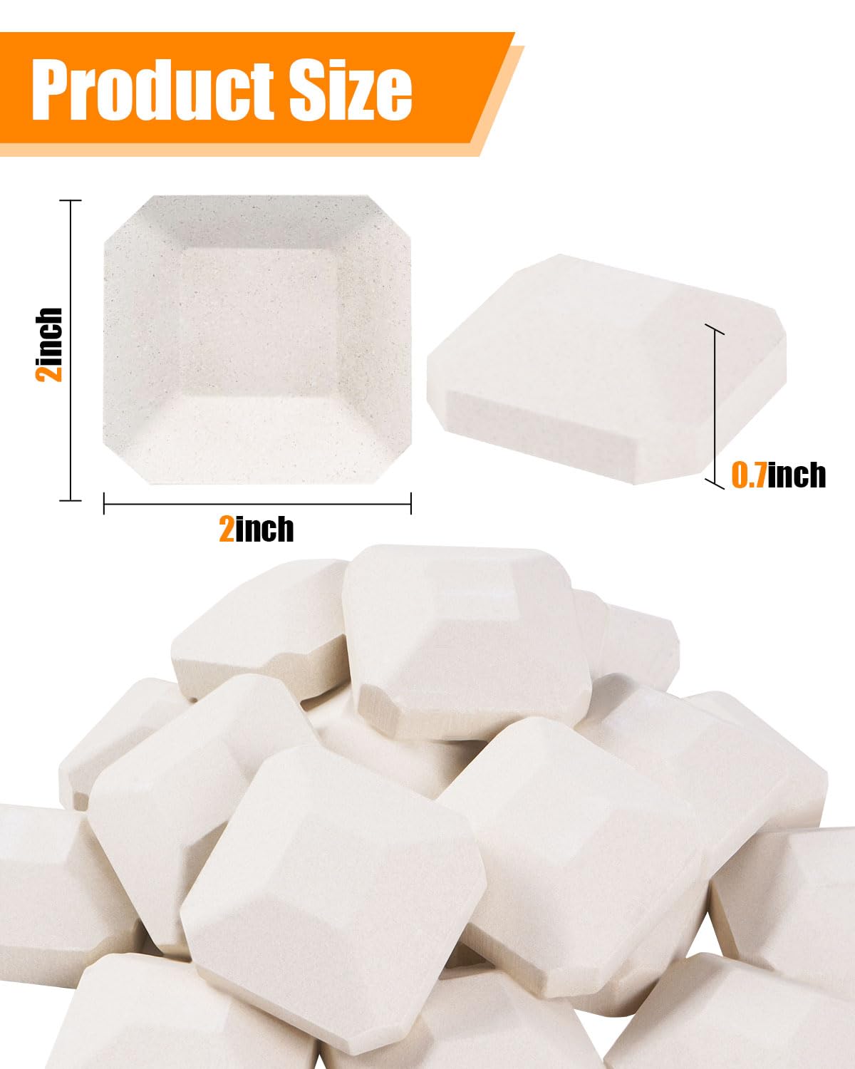 GasSaf briquettes deliver consistent heat across the grill surface for tastier results.