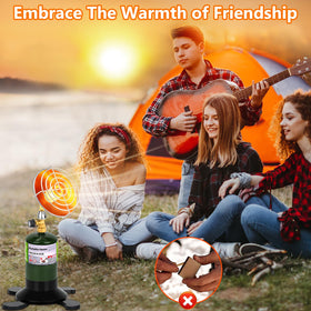 GasCalorix patio setup extends outdoor evenings with reliable heat.