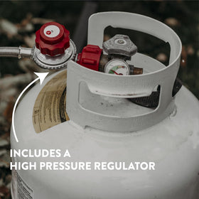 Gas One B-5350A high-temperature coating reduces peeling during long sessions.