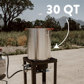 Gas One lifting hook for easy pot handling