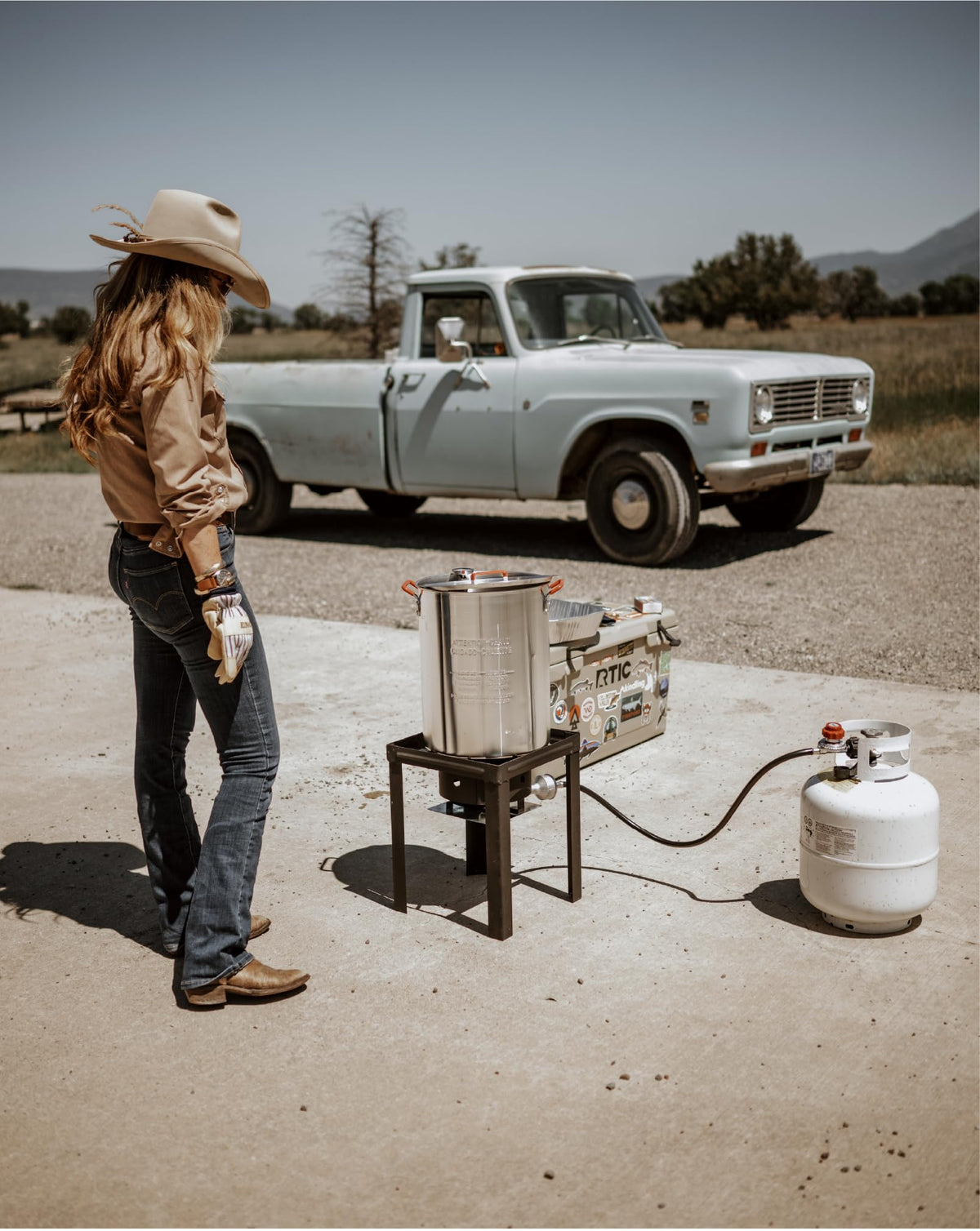 Gas One LP hose and regulator ensure safe gas flow
