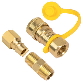 GasPro 3/8 inch quick-connect kit for fast, secure gas connections
