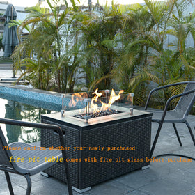 GASPRO daylight shimmer fire glass delivers radiant glow in daytime setups
