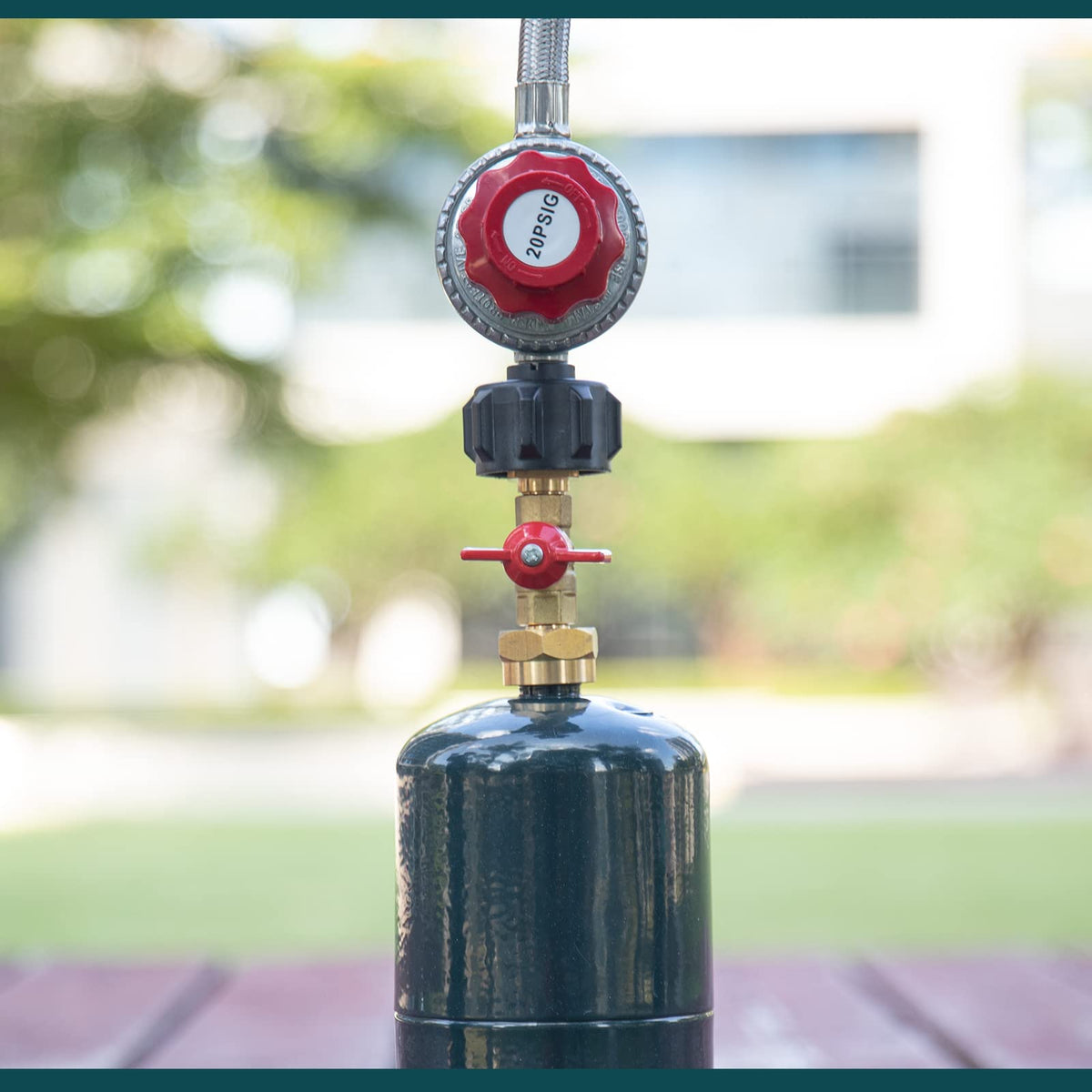 GASPRO solid brass design for reliable seals and longevity