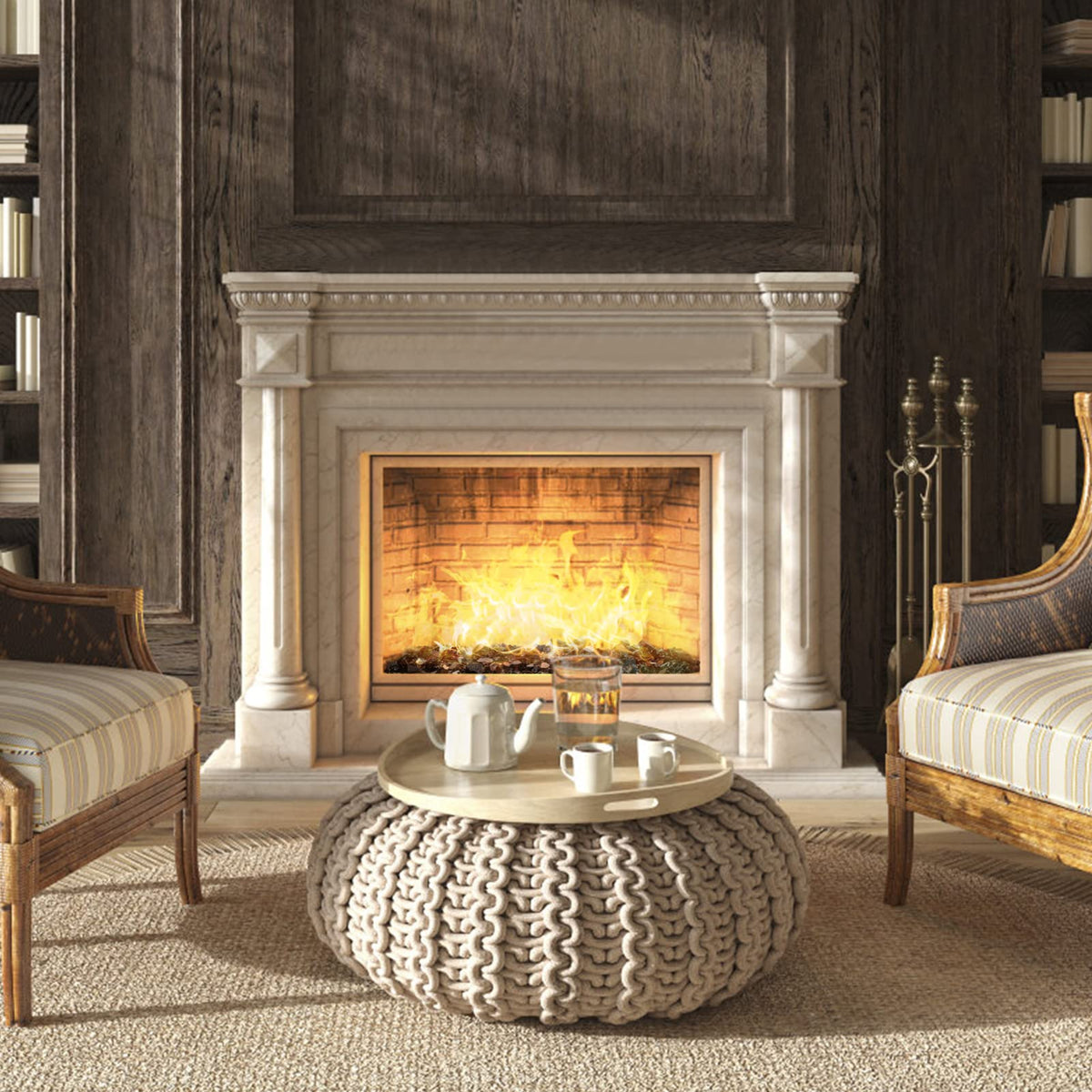 GASPRO glass rocks are heat resistant up to 1300°F for safer setups.