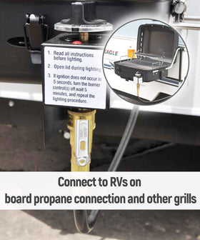 GASPRO full-flow plug quick-connect for efficient propane transfer