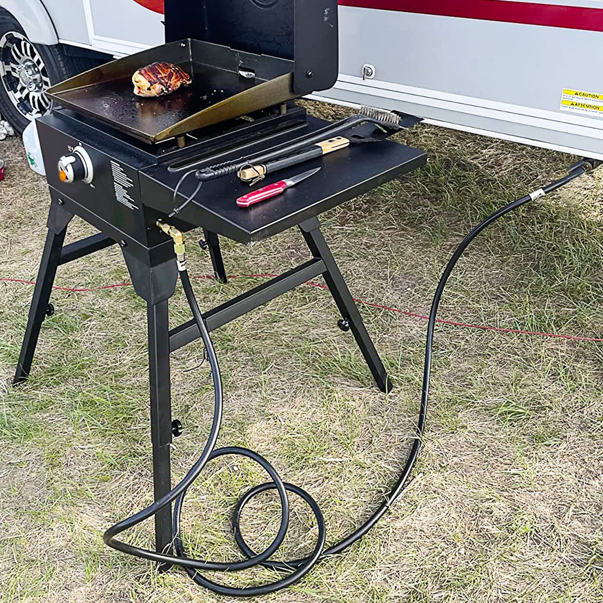 GasPro no adapters needed for RV quick-connect systems.