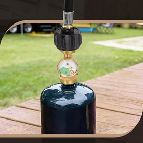 GasPro outdoor cooking connector suitable for grills, stoves, and portable fire pits