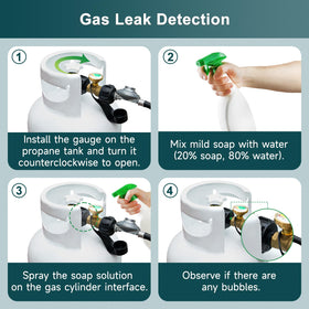 GASPRO durable materials resist temperature changes for safer outdoor use