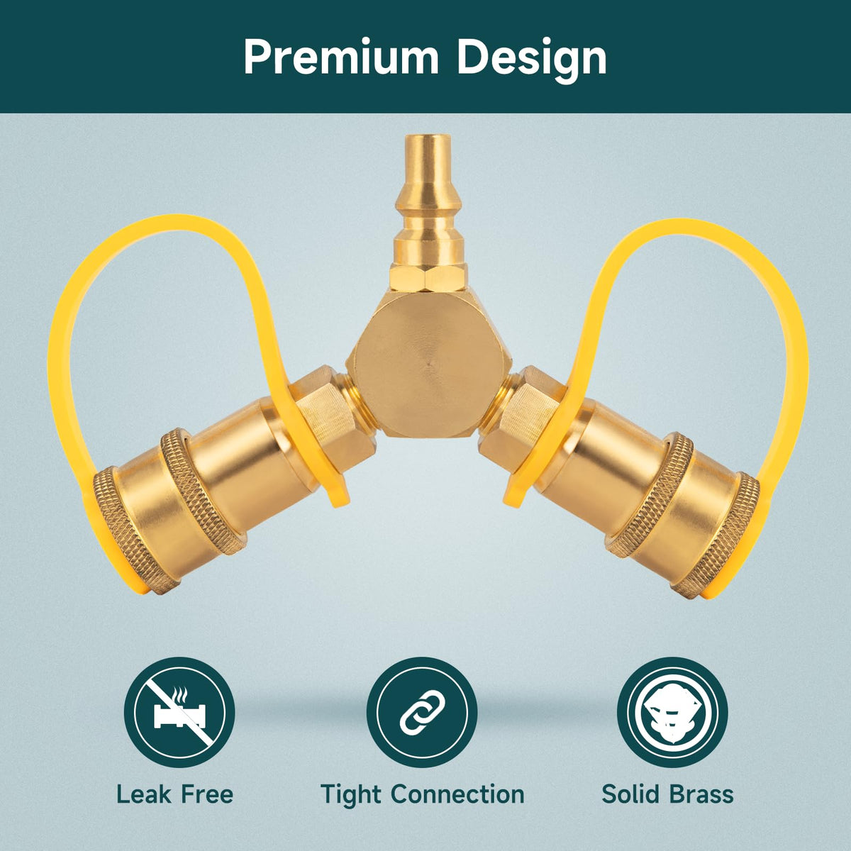 GASPRO RV low-pressure compatibility supports steady gas flow.