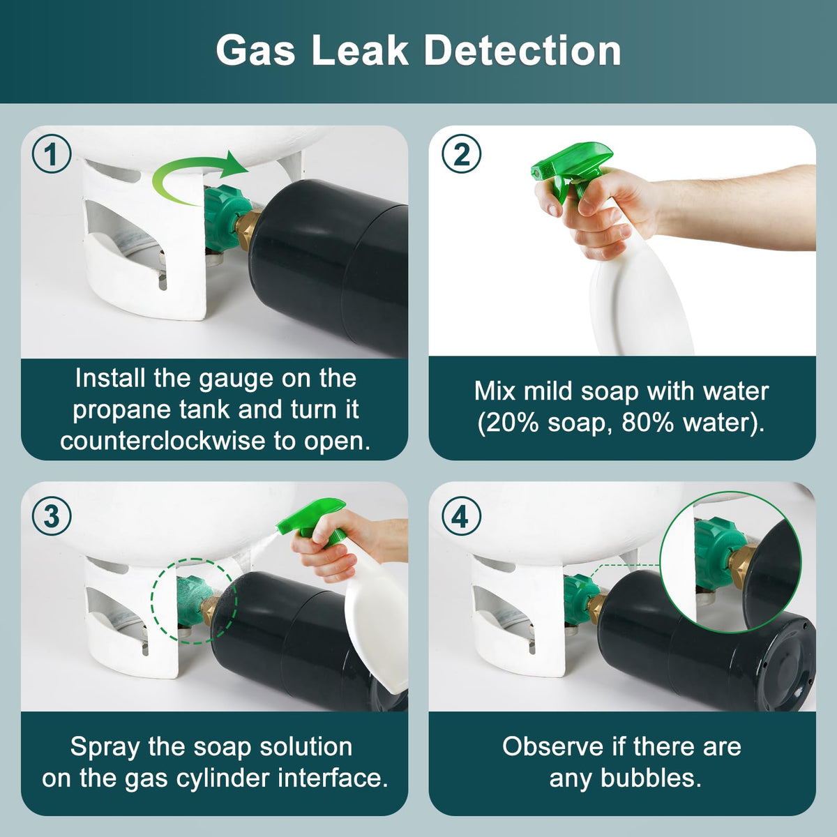 GASPRO tool-free installation shot shows quick setup in the field