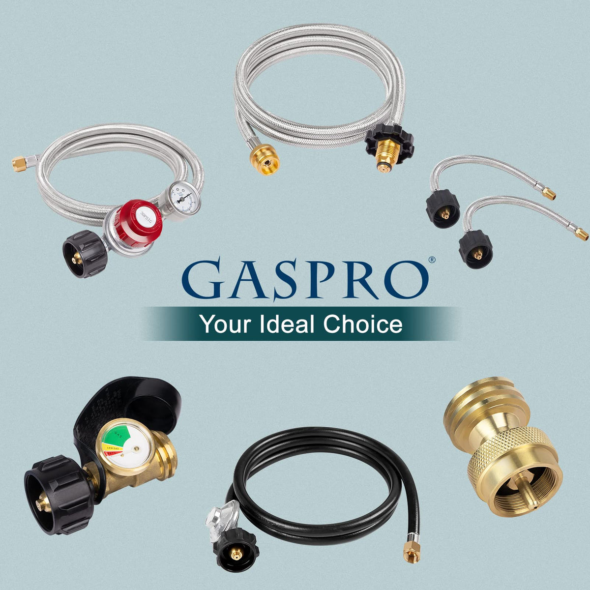 GasPro versatile use for heating, cooking, and camping