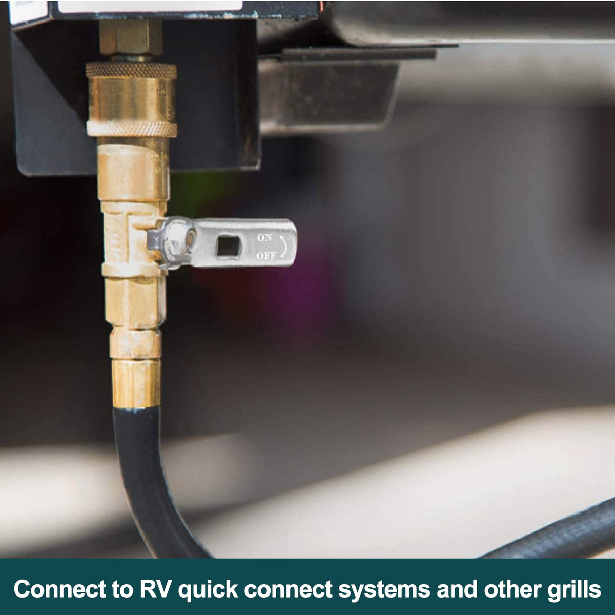 GasPro weather-resistant brass assembly built for outdoor use