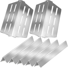 GasSaf flavorizer bars for Weber Genesis grills with even heat distribution.