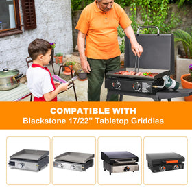 GasSaf Regulator maintains stable outlet pressure for consistent grilling performance.