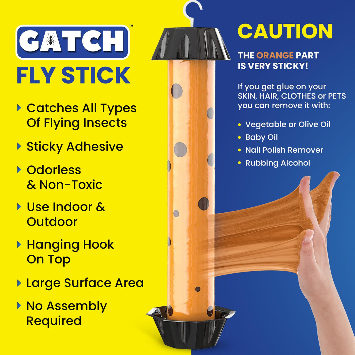 GATCH fruit fly trap packaging image showing ready-to-use kit.