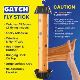 GATCH fruit fly trap packaging image showing ready-to-use kit.