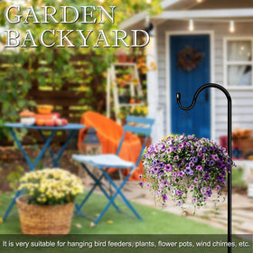 GATSUNS wind chime hanger enhances garden ambiance and soundscape.
