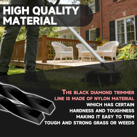 GBAuto Echo-compatible 0.095 in trimmer line fits many brands.