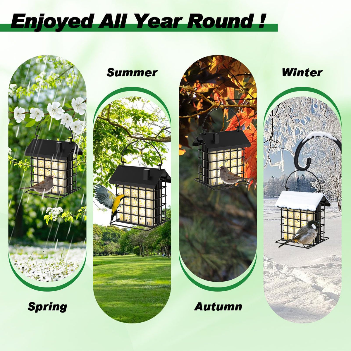 Gbekery durable metal construction for long-lasting outdoor use.