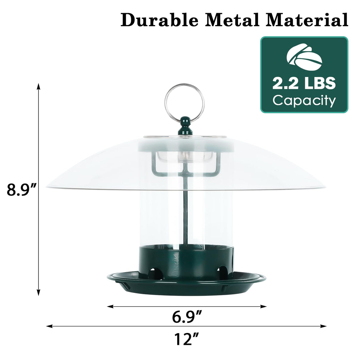 Gbekery durable tray with anti-rust coating for long-lasting use.