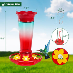 Gbekery leak-proof base reduces nectar spills during outdoor use.
